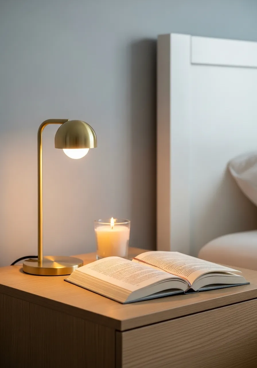 Bedside Table Minimal Setup