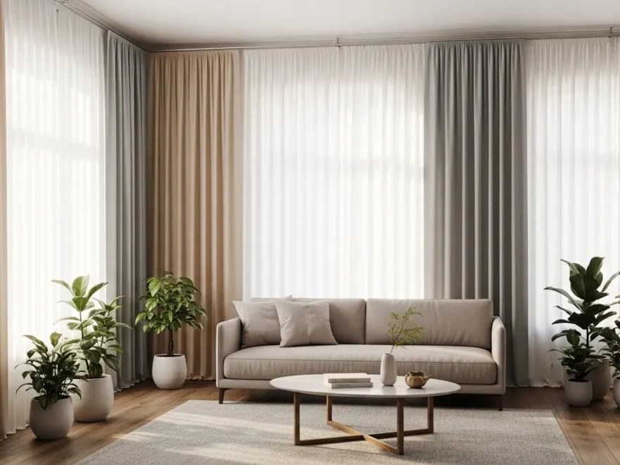 Decorate roomwith Curtains