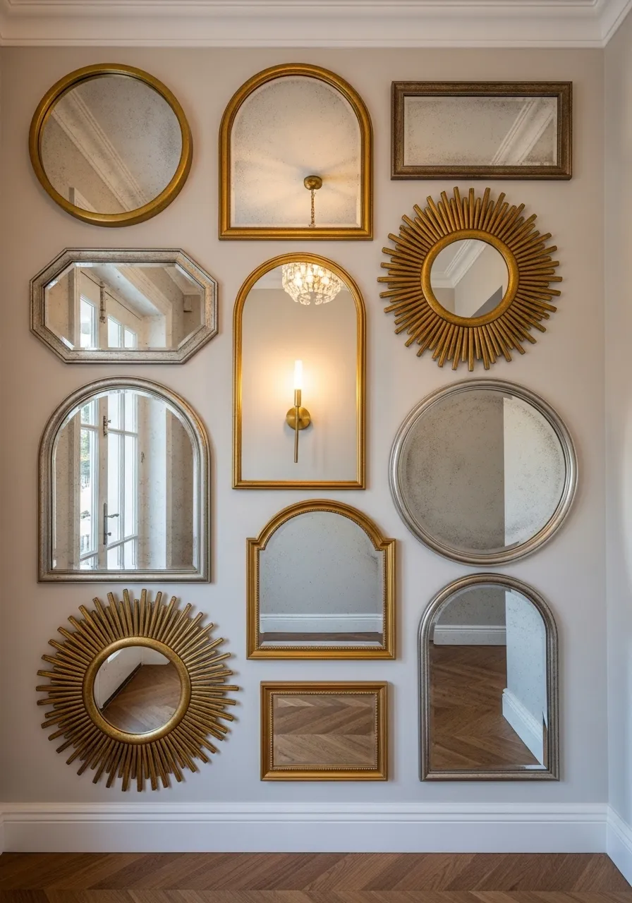 The Mirror Mosaic Wall