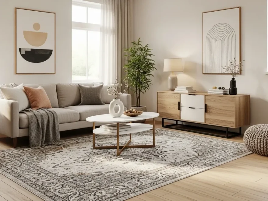 Decorate room with Rugs