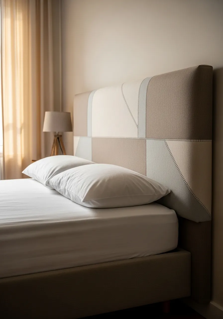 DIY Fabric Headboard