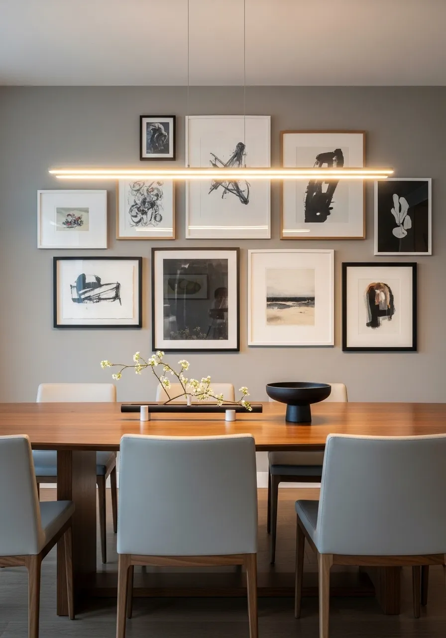 Wall Art Gallery Dining Room