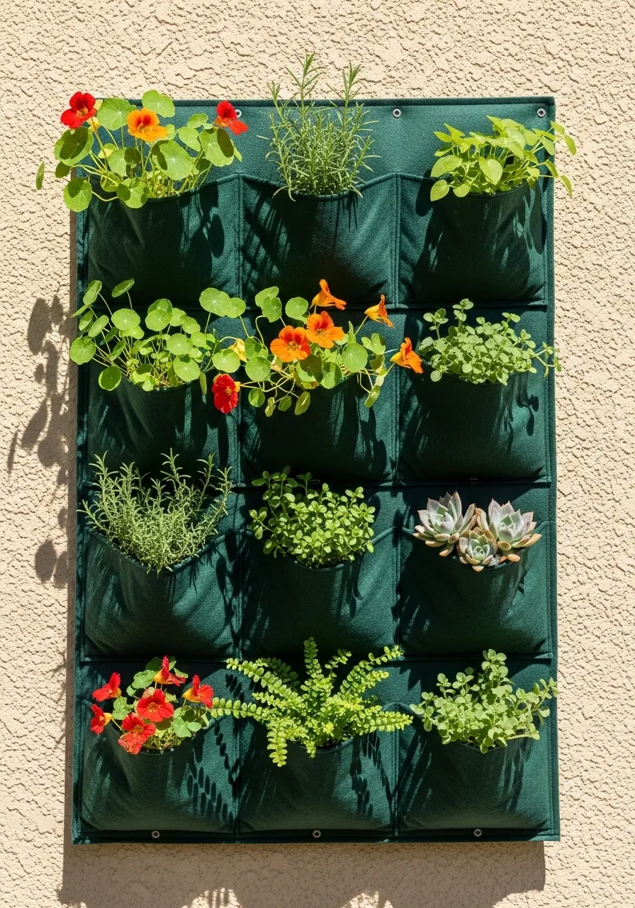 Vertical Pocket Planter