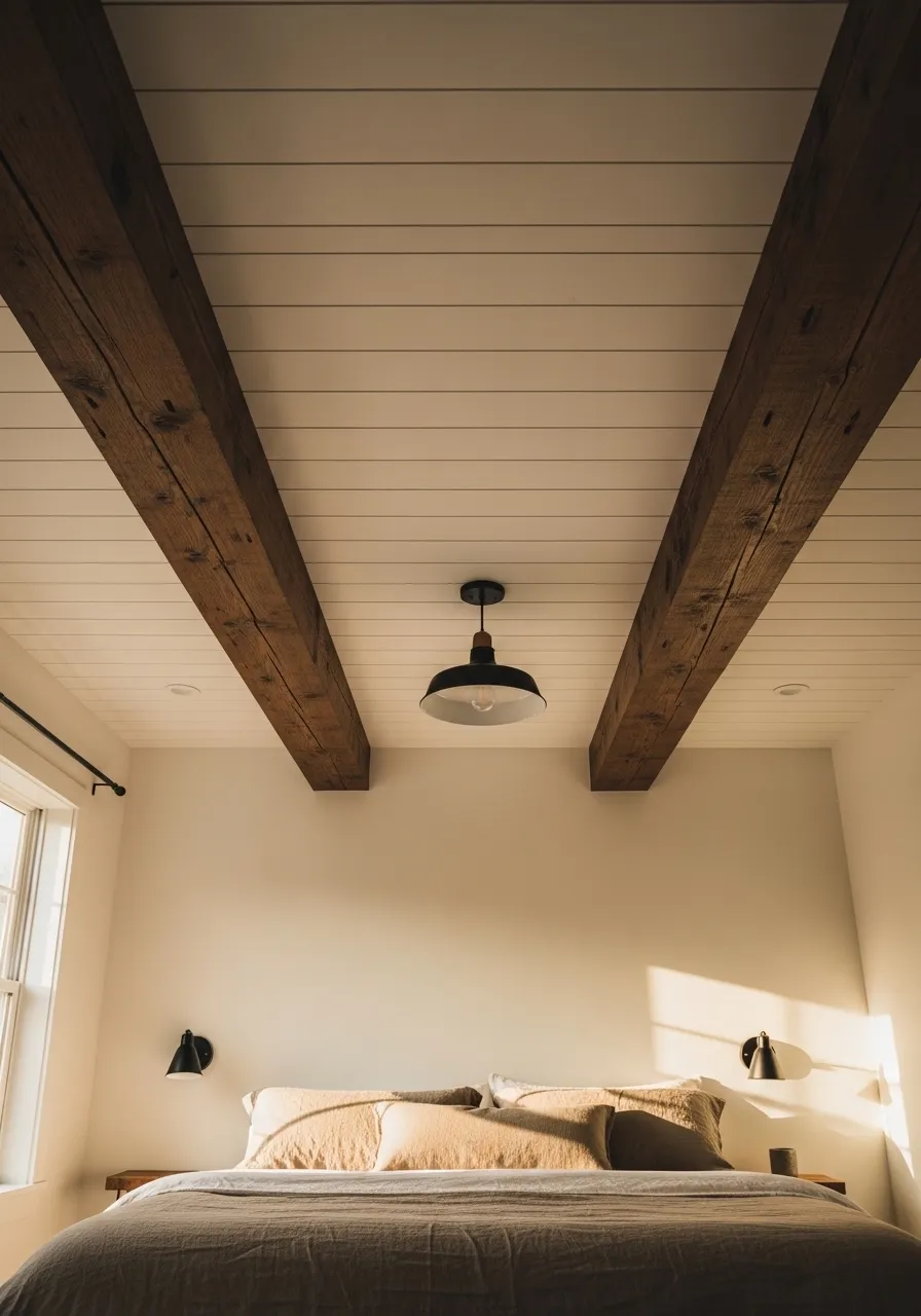 Add Exposed Beams (Real or Faux)