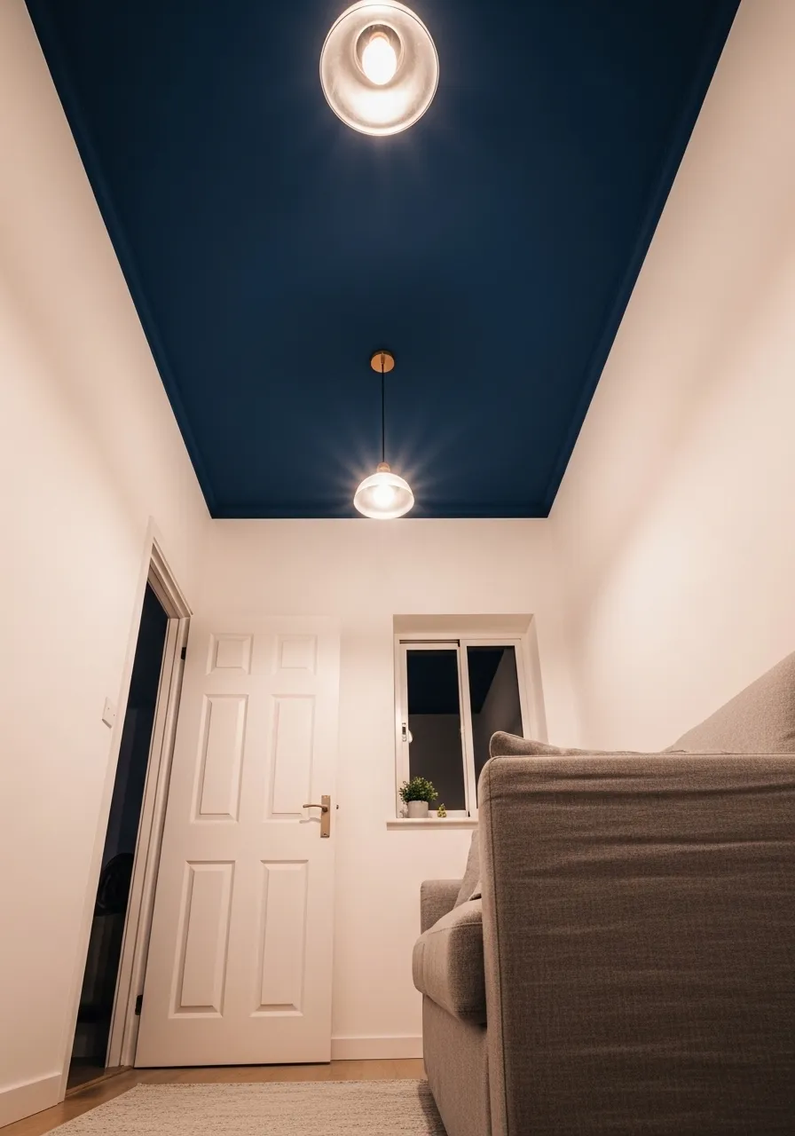 Paint Your Ceiling a Deep Color