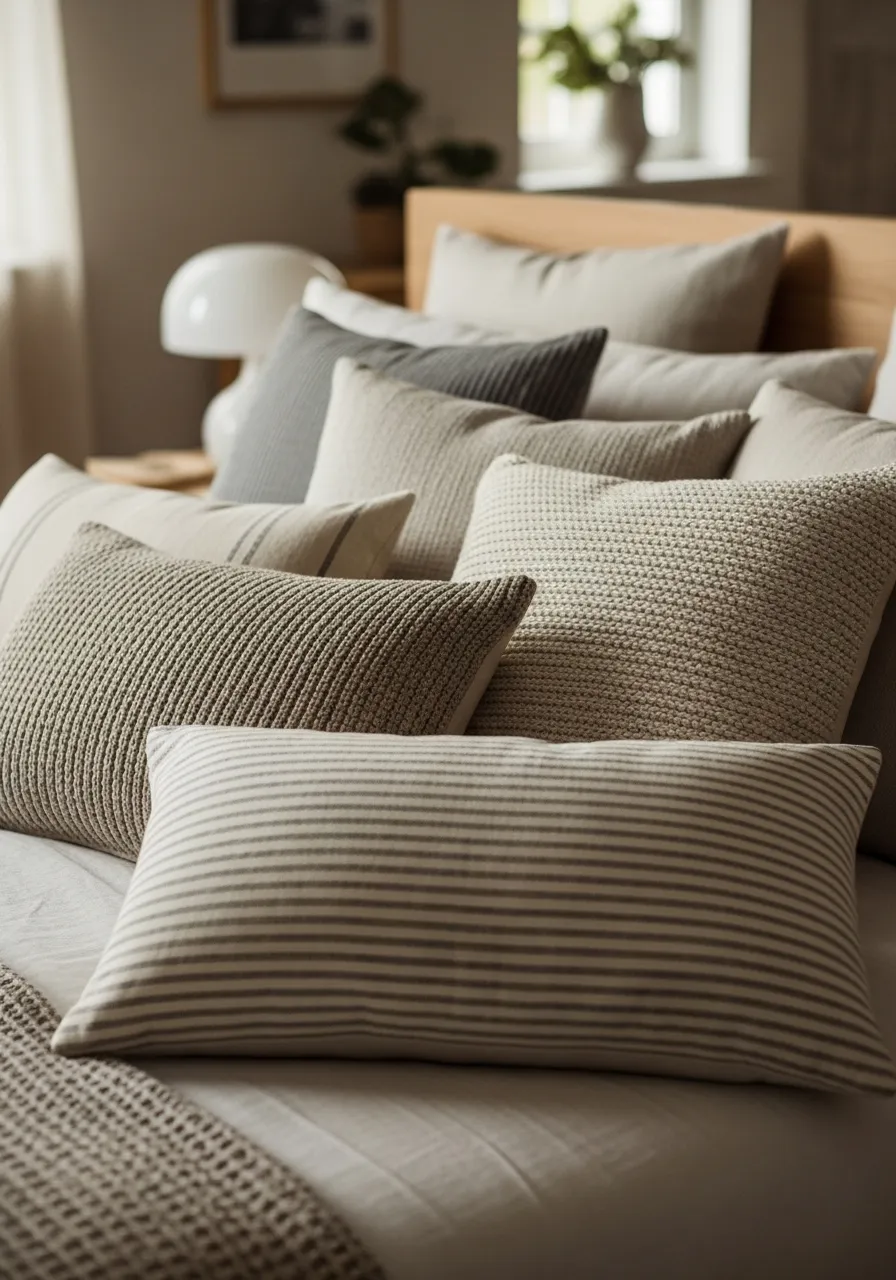 Textured Cushion Layering