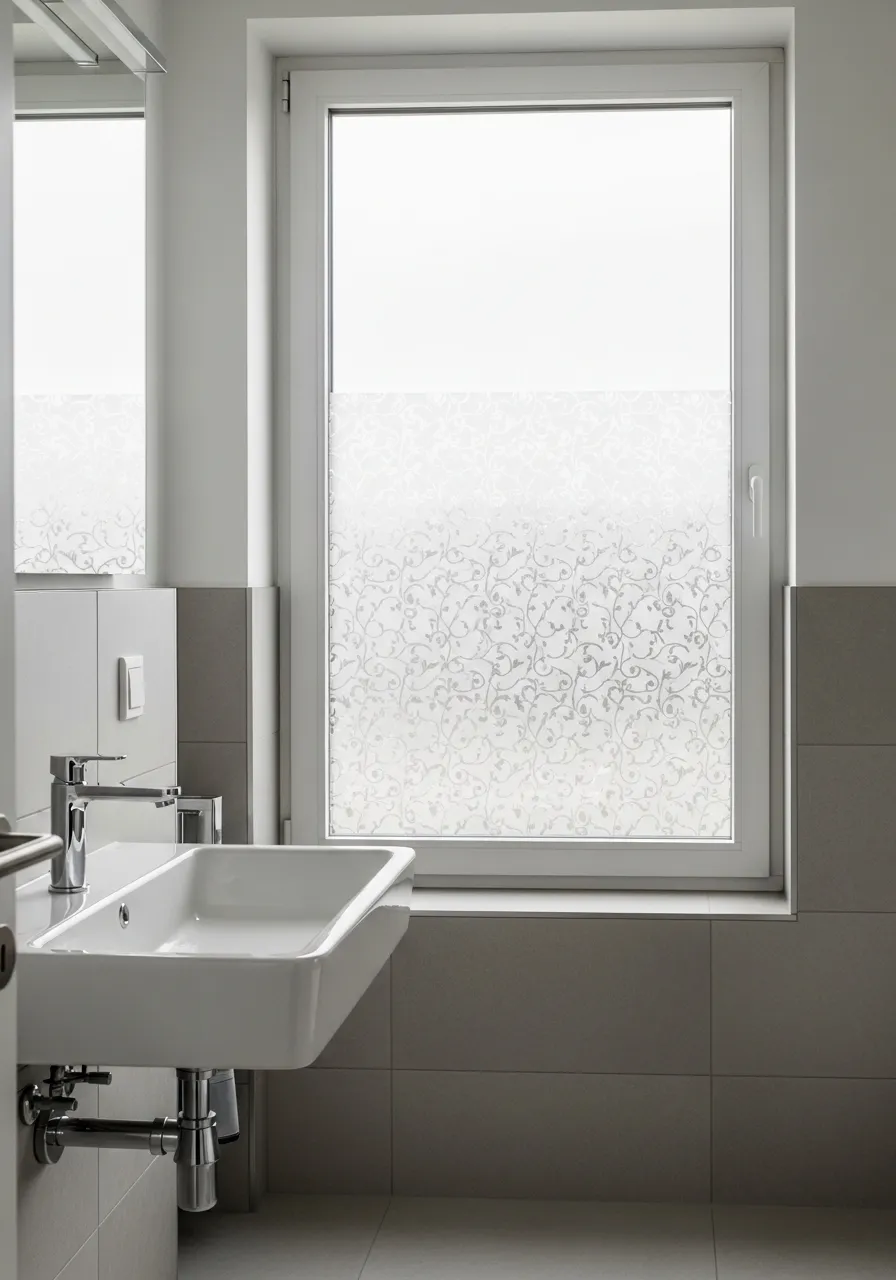 Frosted Window Film for Privacy and Style