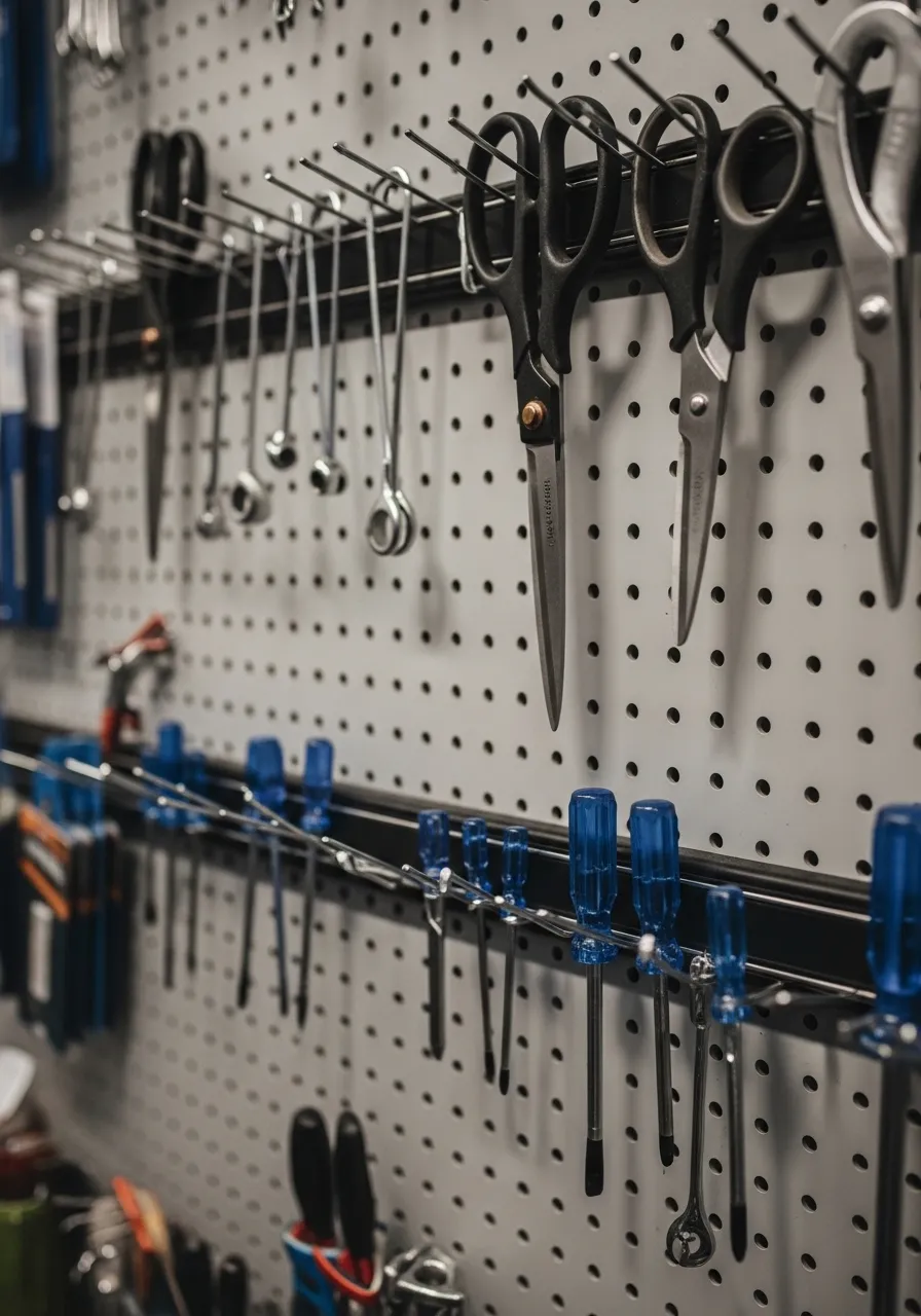 Magnetic Strip Tool Storage