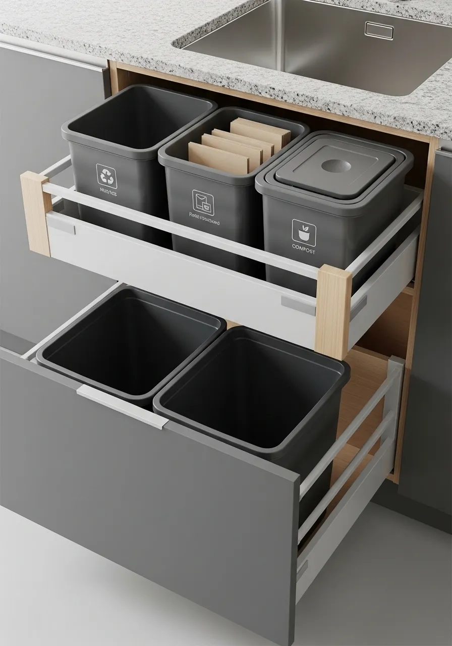 Waste Sorting Station