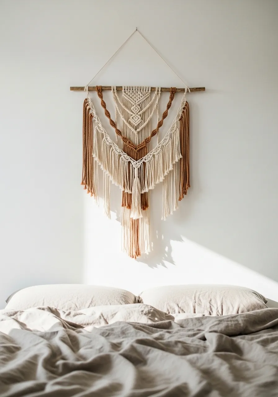 Boho Macrame Wall Decor