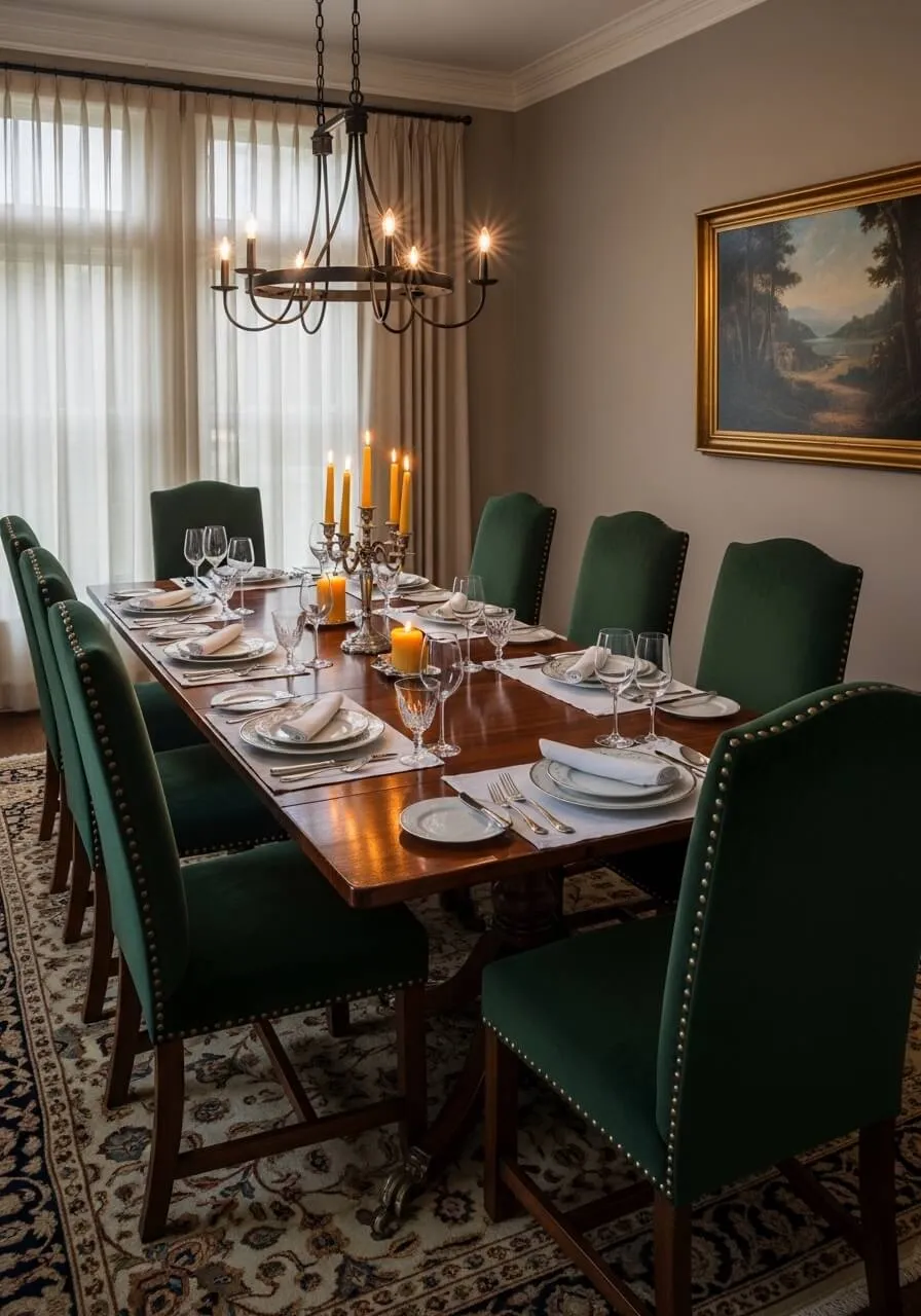 Right Dining Table and Chairs