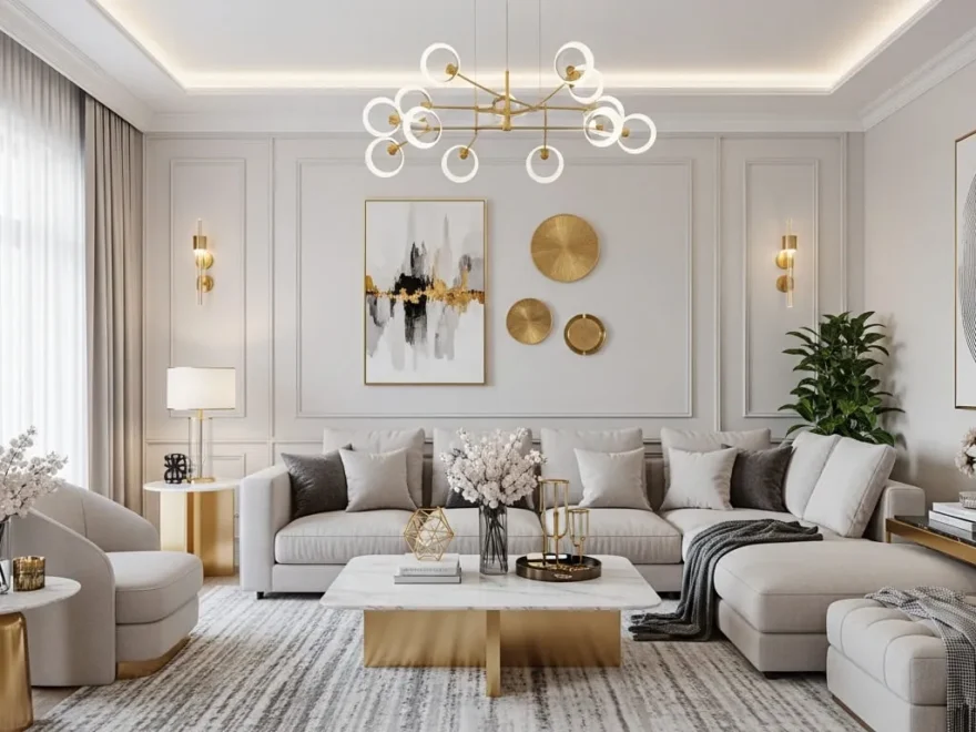 Decorate a Modern Living Room