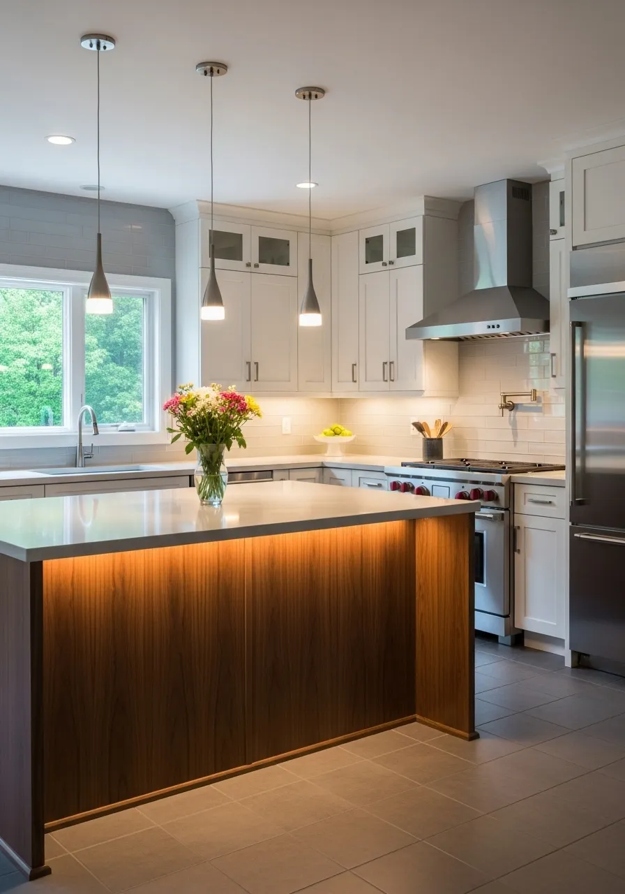 Add Lighting for a Modern Touch