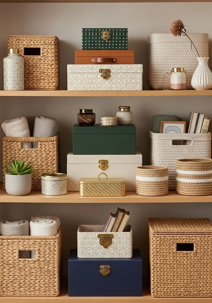 Organized with Storage Pieces