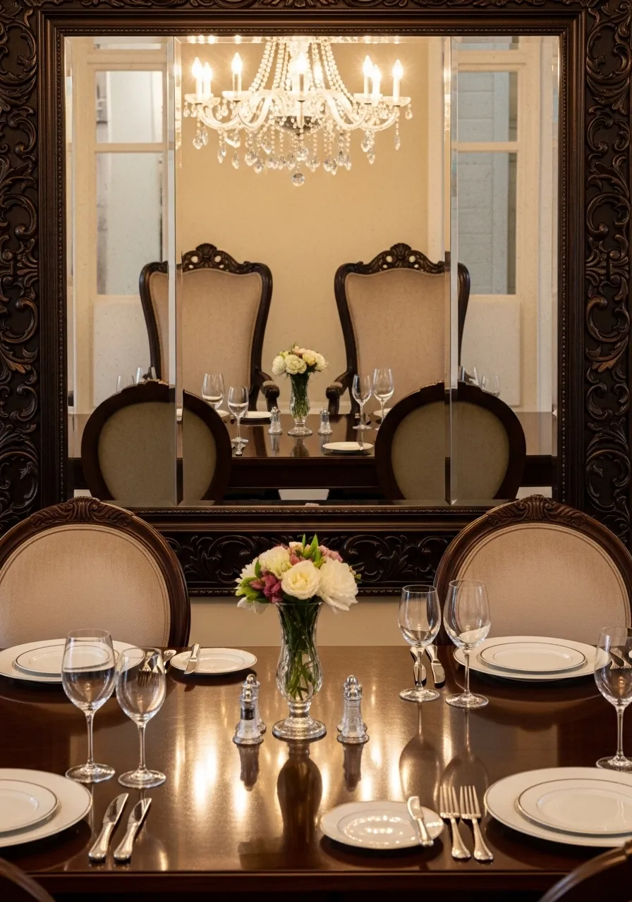 Place Mirrors Behind Furniture