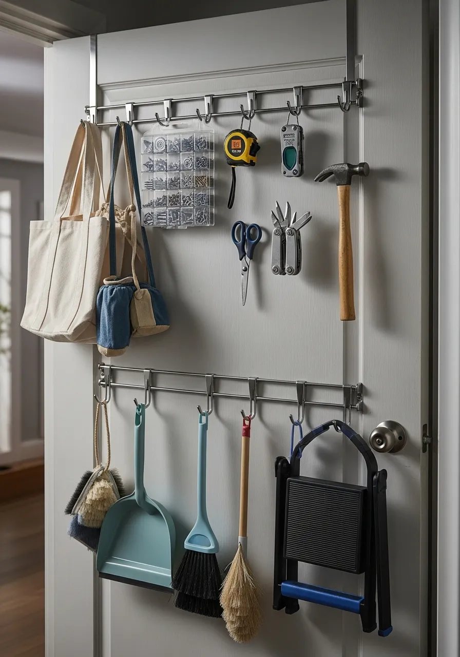 Door Hanging Storage Hooks