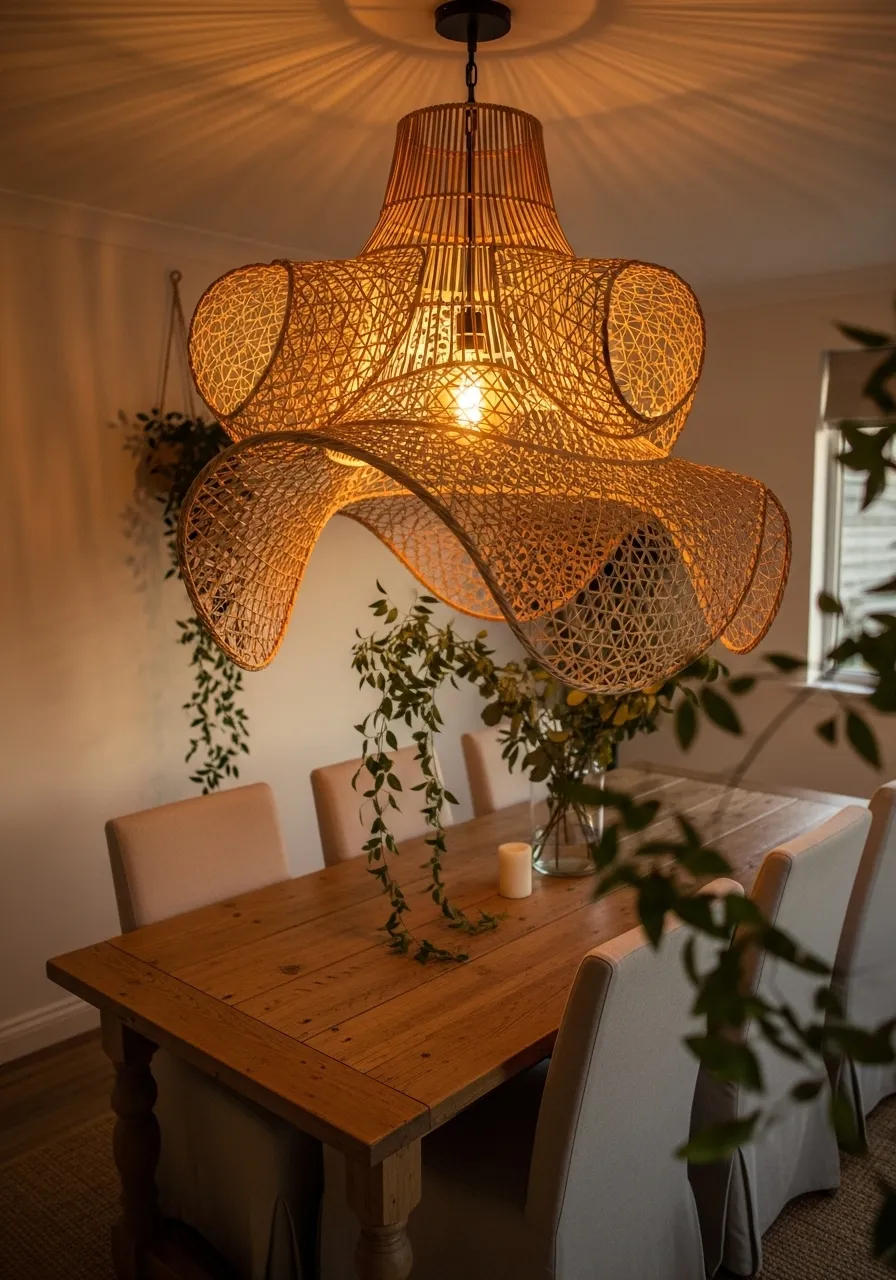 Hang a Statement Light Fixture