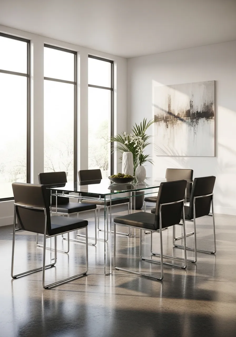 Glass Dining Table Elegance