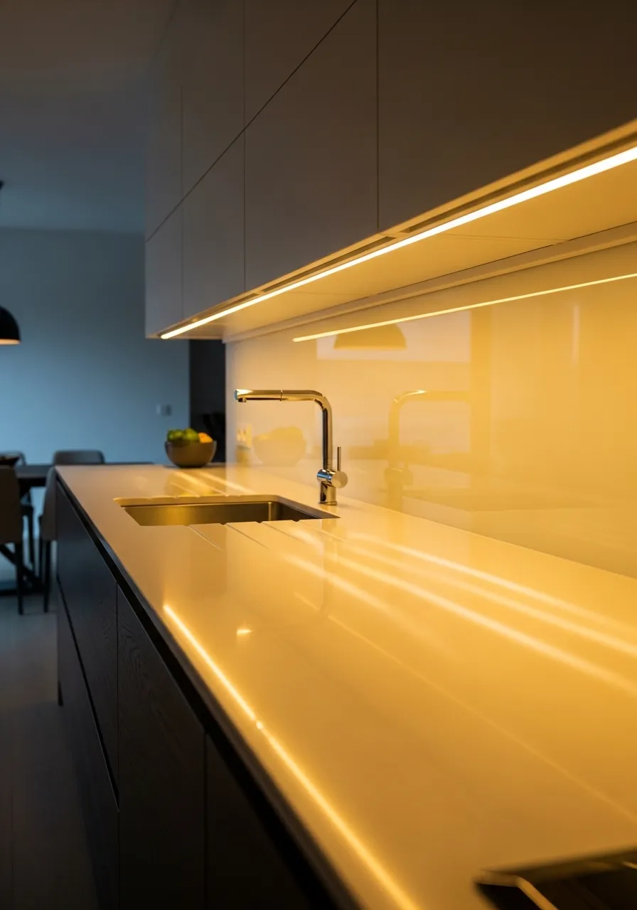 Under-Cabinet Lighting Setup