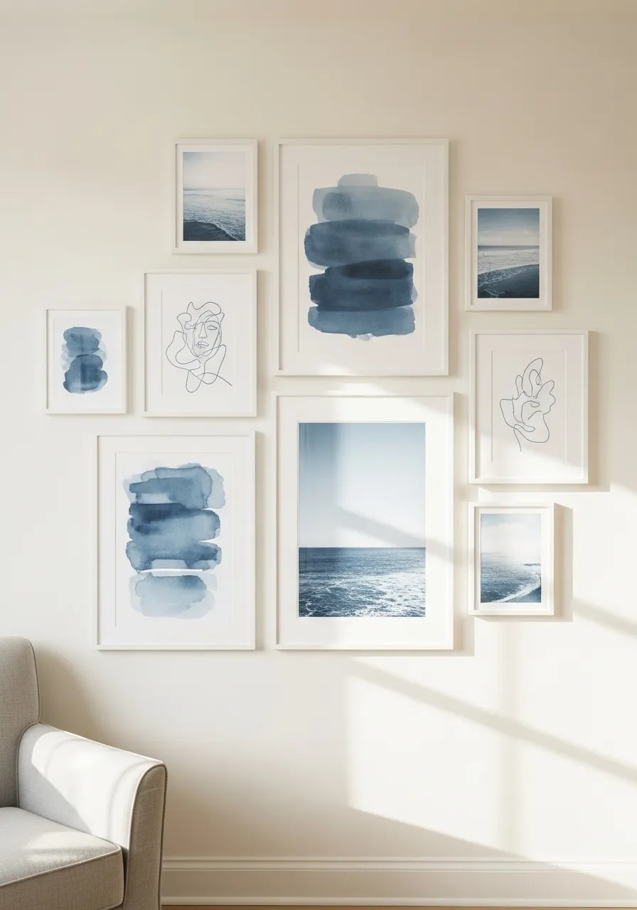 The Monochrome Color-Story Wall