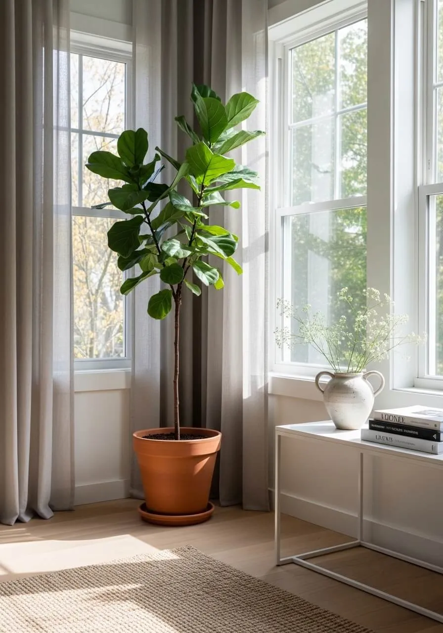 Add Greenery for a Fresh Look