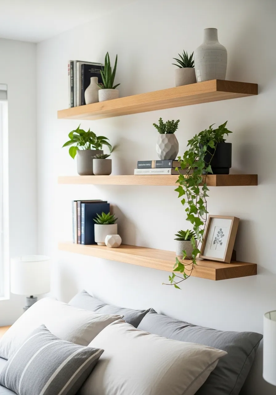 Floating Shelves Styling
