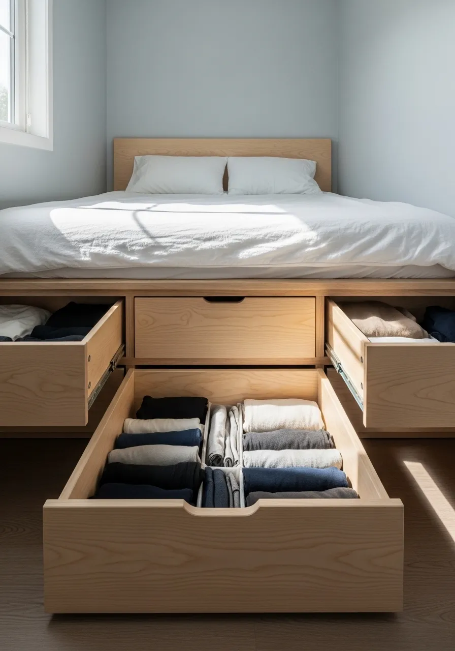 Choose a Bed Frame With Storage Underneath