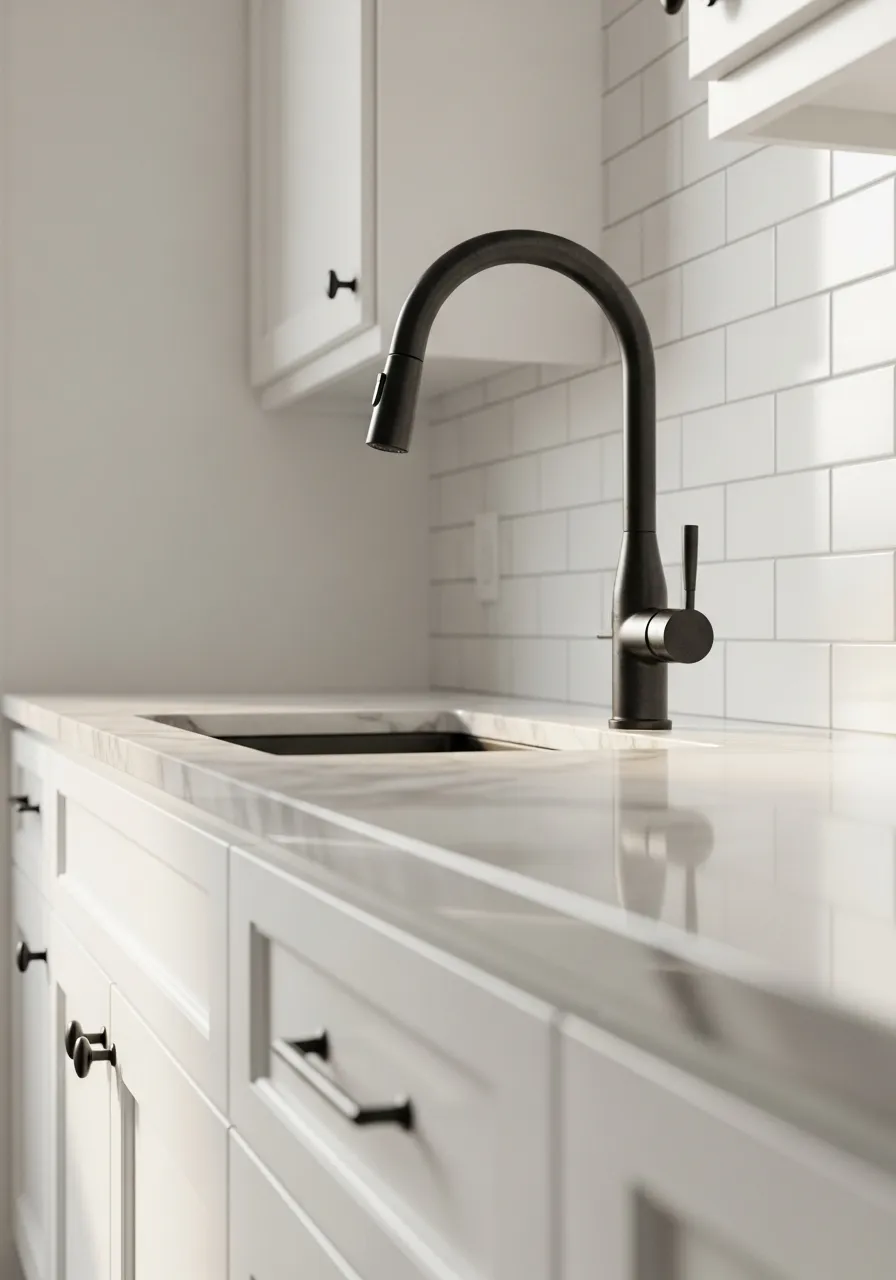 Matte Black Fixtures