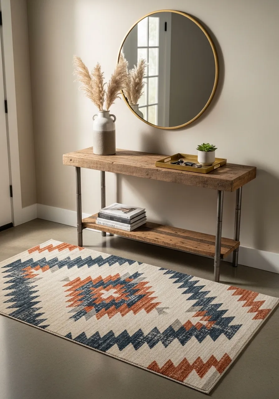 Add a Rug for Comfort and Style