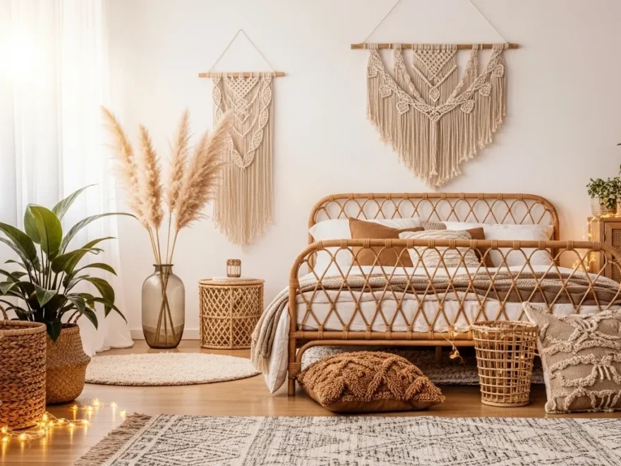 Decorate a Boho Room