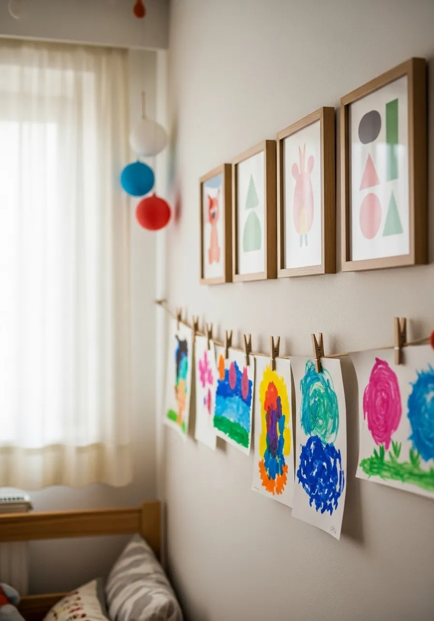 The Kids' Artwork Rotating Gallery