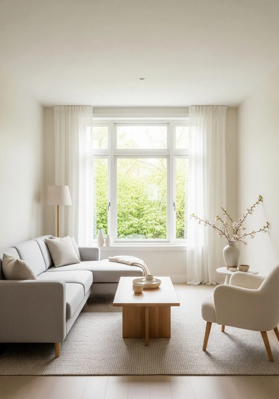 Light Colors in small room 