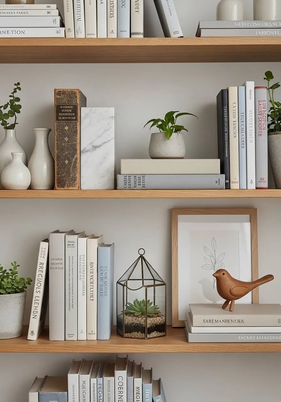 Decorate a Shelves