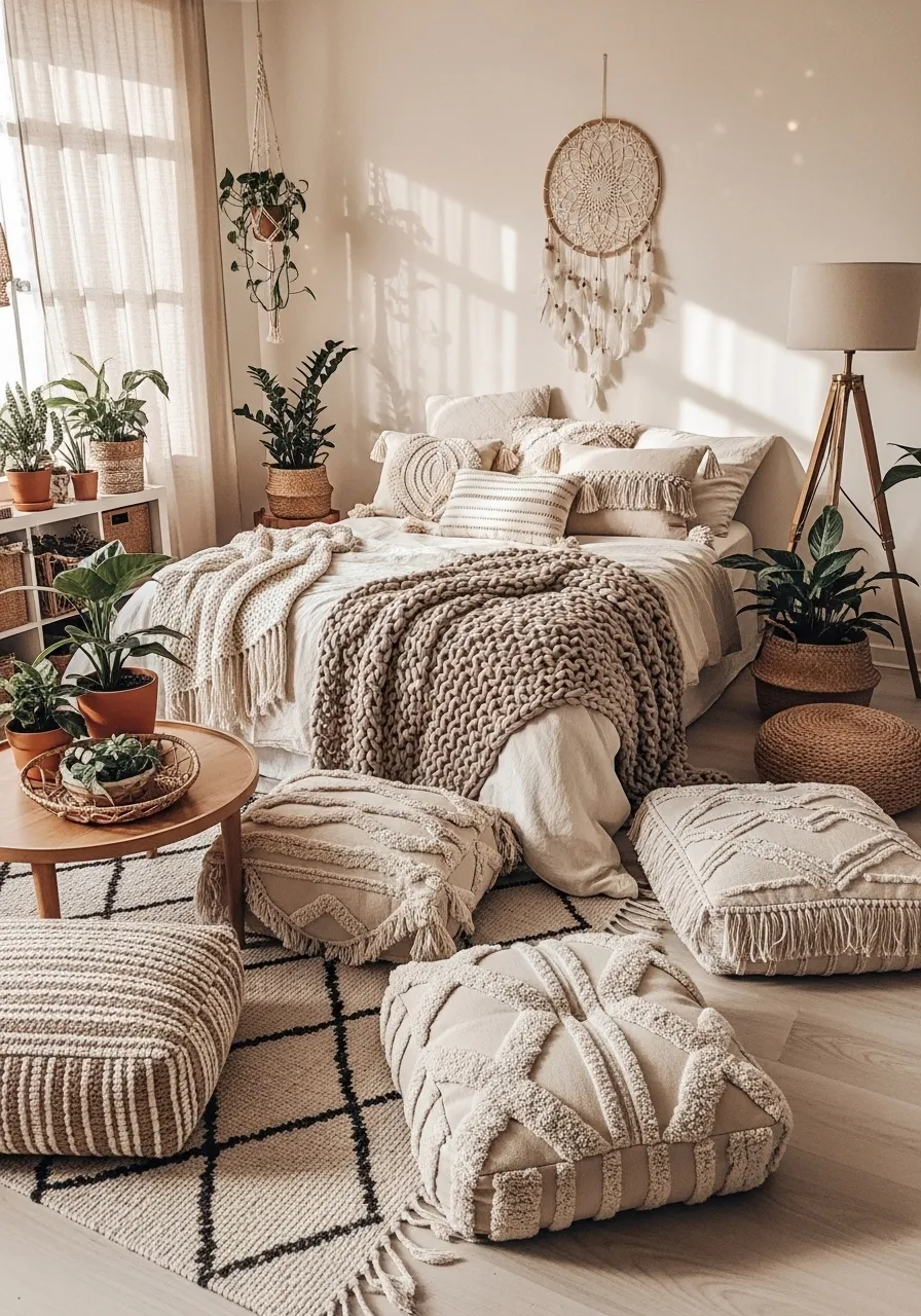 Decorate a Boho Room