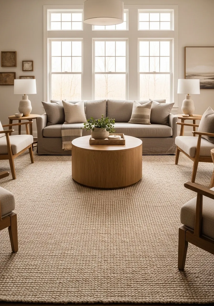 Decorate room with Rugs
