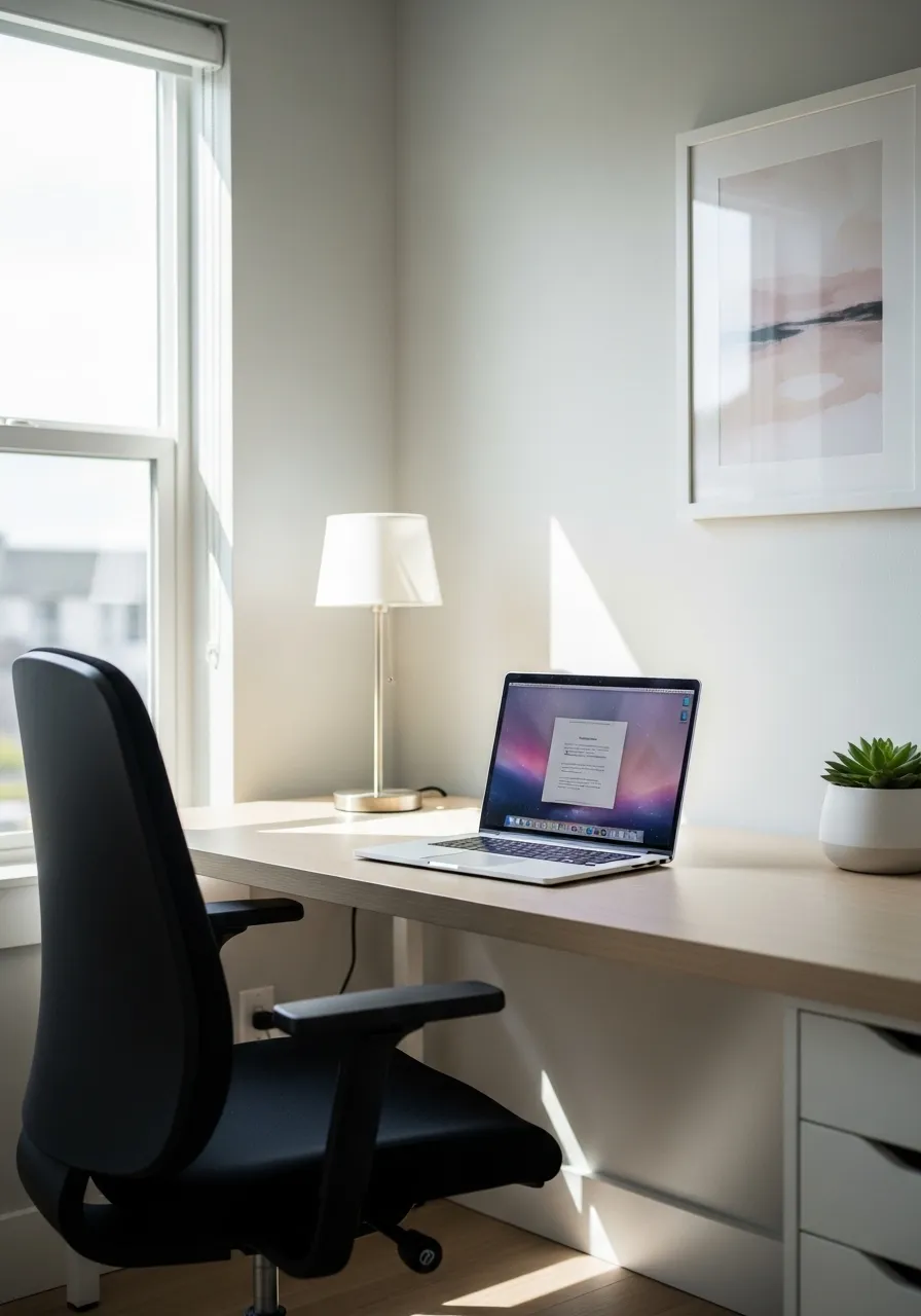 Decorate a beautiful Home Office