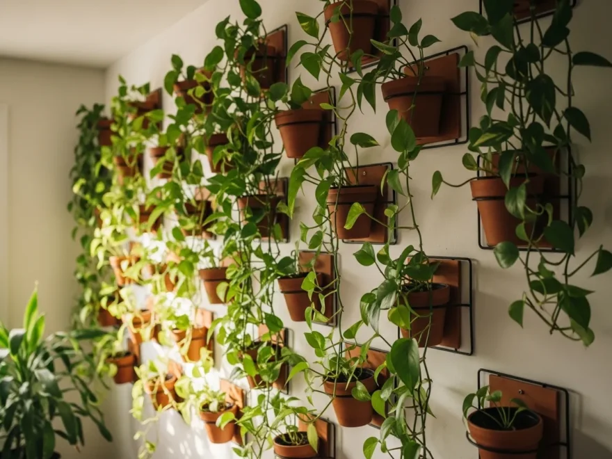 plant wall decor ideas