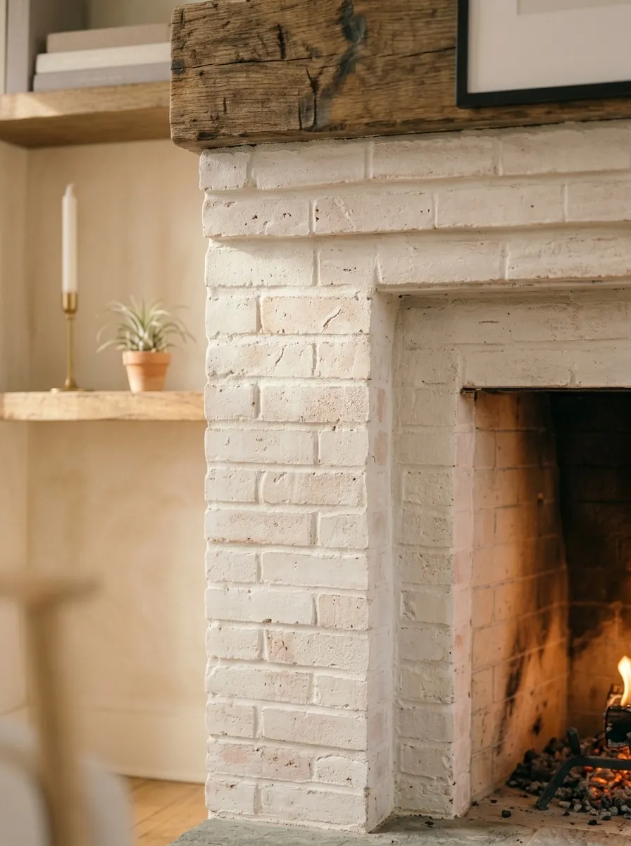Limewash or Paint the Brick