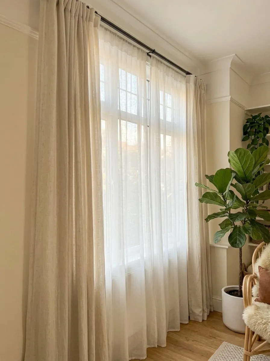 Layer Your Window Treatments