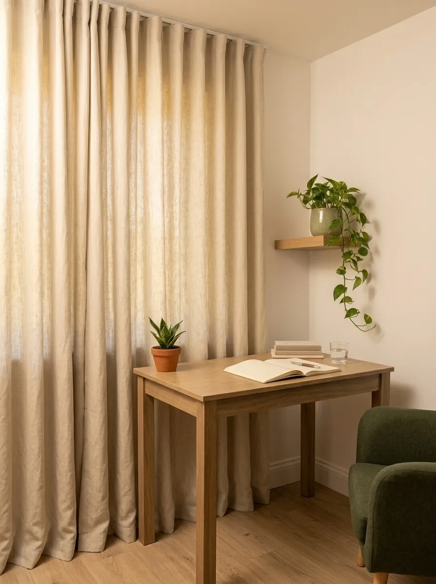 Use Noise-Canceling Curtains for Sound Control