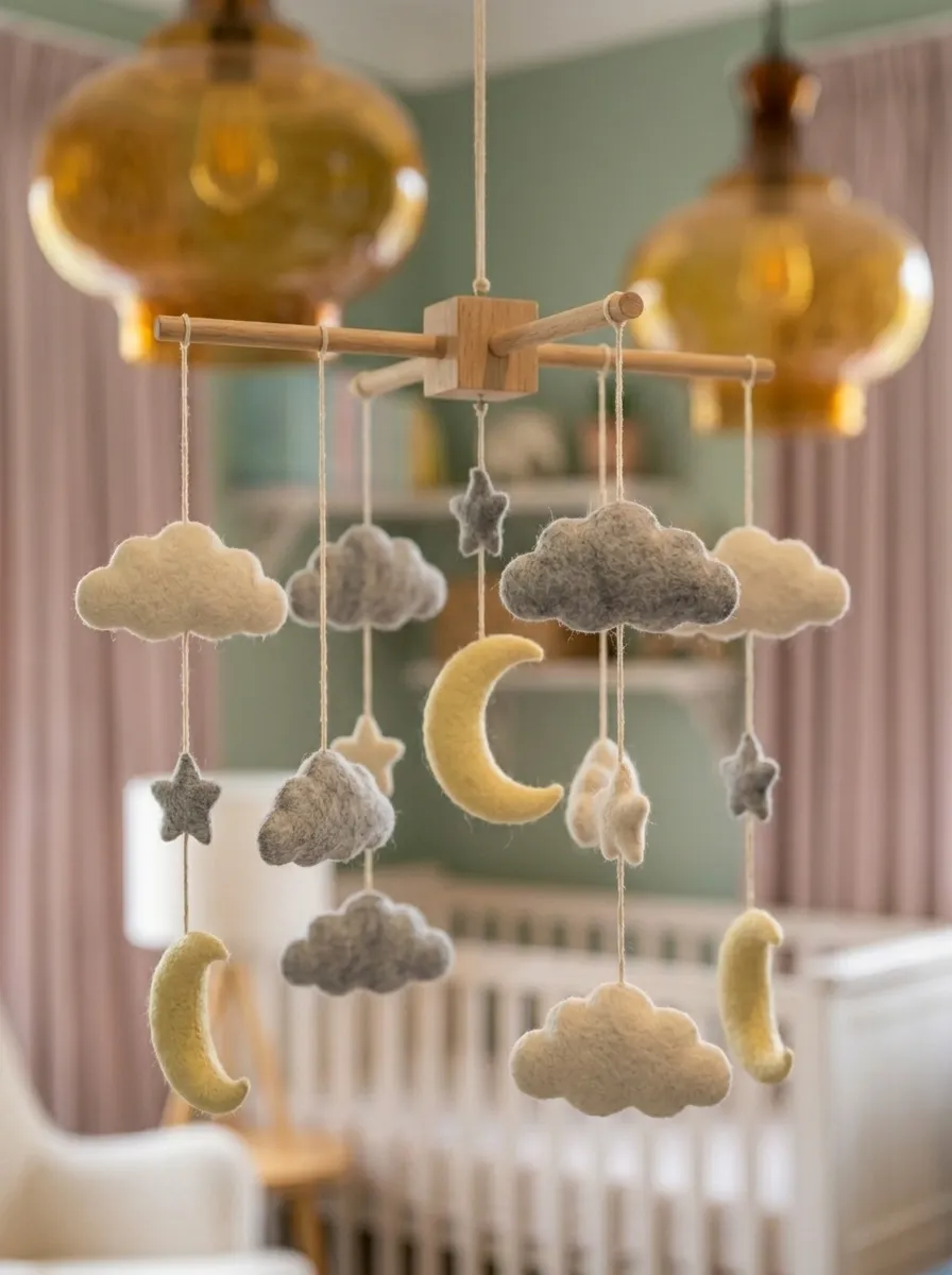 Add a Mobile Above the Crib