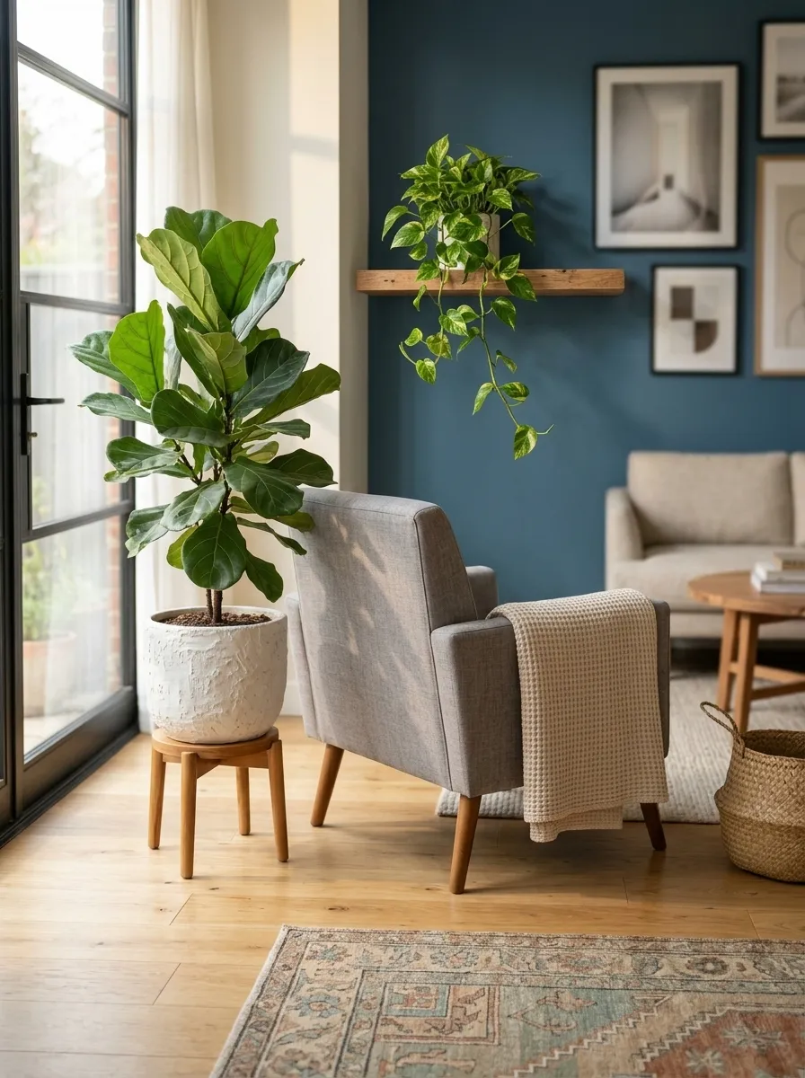 Add Indoor Plants Strategically