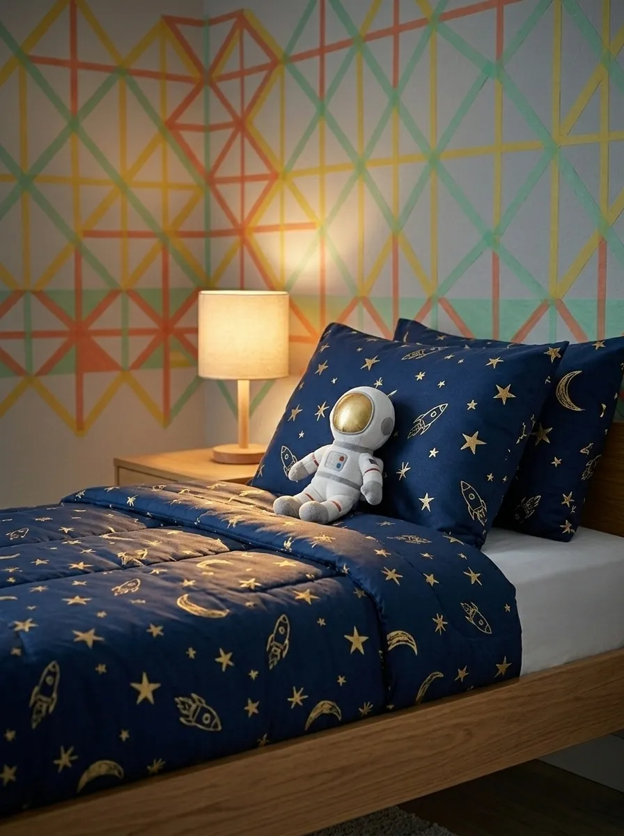 Themed Bedding as the Room's Anchor