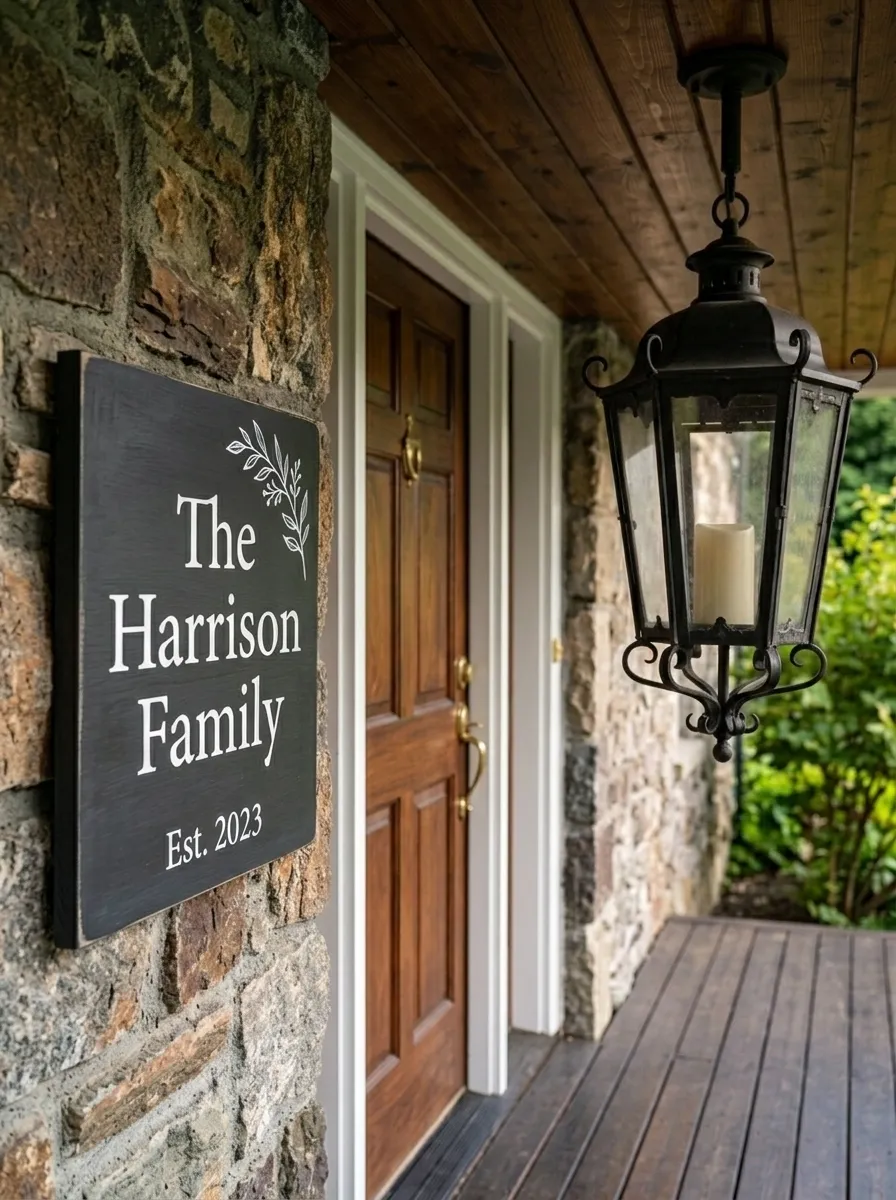 Personalize with a Custom Name Sign