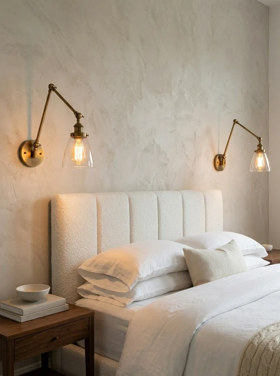 Use Sconces Instead of Table Lamps