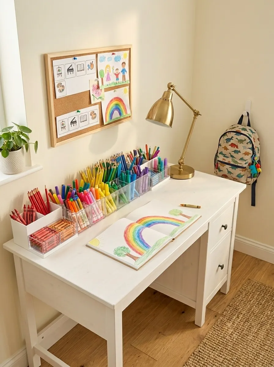 Functional Homework and Art Desk Zone