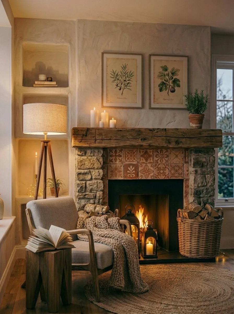 Wooden Beam or Reclaimed Wood Mantel