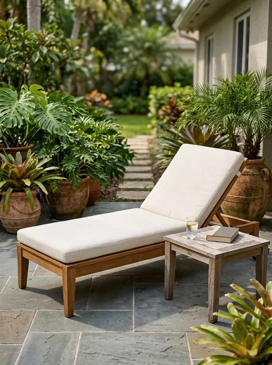 Use a Daybed or Outdoor Chaise Lounge