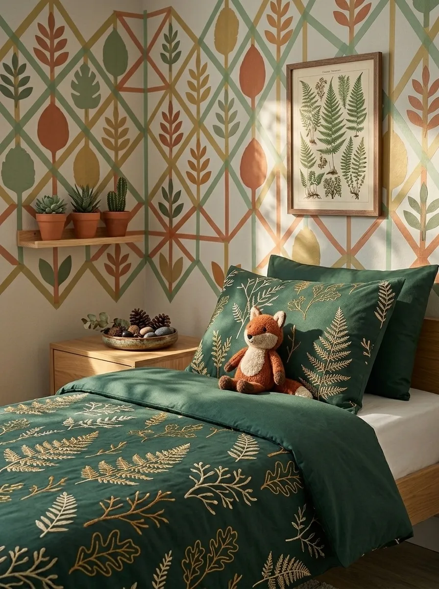 Nature-Themed Decor With Real Elements