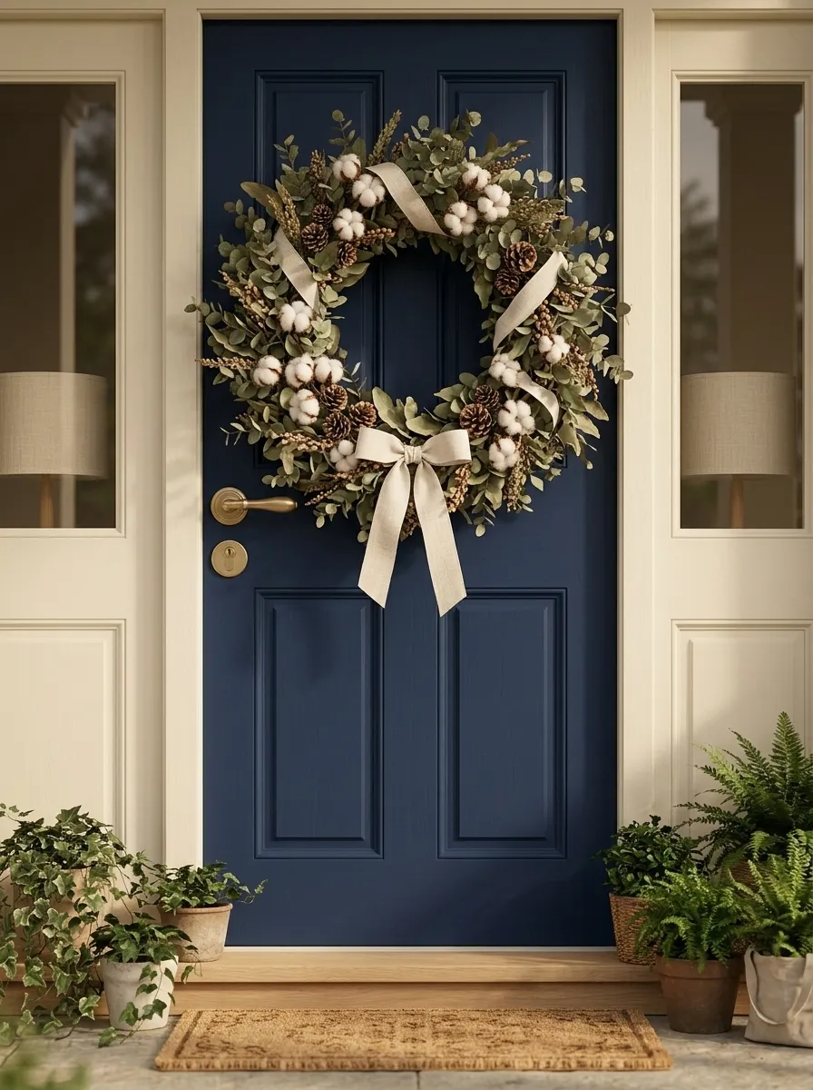 Hang a Seasonal Wreath